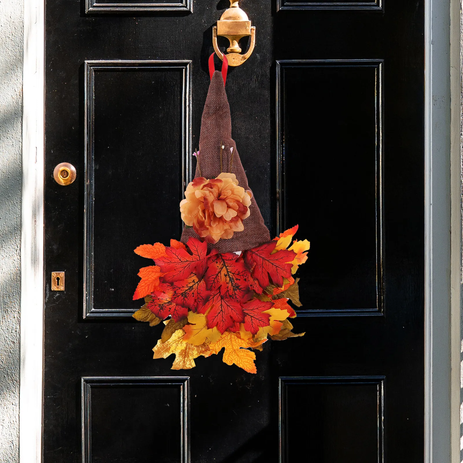 Exquisite Maple Leaf Gnome Door Wreath Fall Harvest Wreath for Front Door Thanksgiving Decor Wall Window Yard Autumn Hanging
Exquisite Maple Leaf Gnome Door Wreath Fall Harvest Wreath for Front Door Thanksgiving Decor Wall Window Yard Autumn Hanging