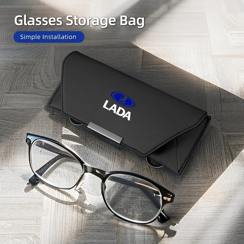 PU Leather Car Sun Visor Eyeglasses Case Sunglasses Storage Box For Lada Priora Sedan Sport Kalina Granta Vesta Niva Largus Vaz
PU Leather Car Sun Visor Eyeglasses Case Sunglasses Storage Box For Lada Priora Sedan Sport Kalina Granta Vesta Niva Largus Vaz