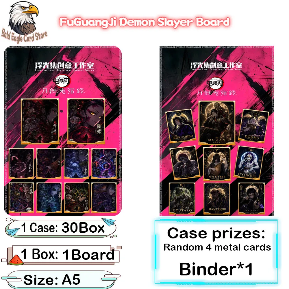 Wholesale 2026 Latest FuGuangJi Demon Slayer A5 Acrylic Color Paper Boards, Limited Edition Collector Set
Wholesale 2026 Latest FuGuangJi Demon Slayer A5 Acrylic Color Paper Boards, Limited Edition Collector Set