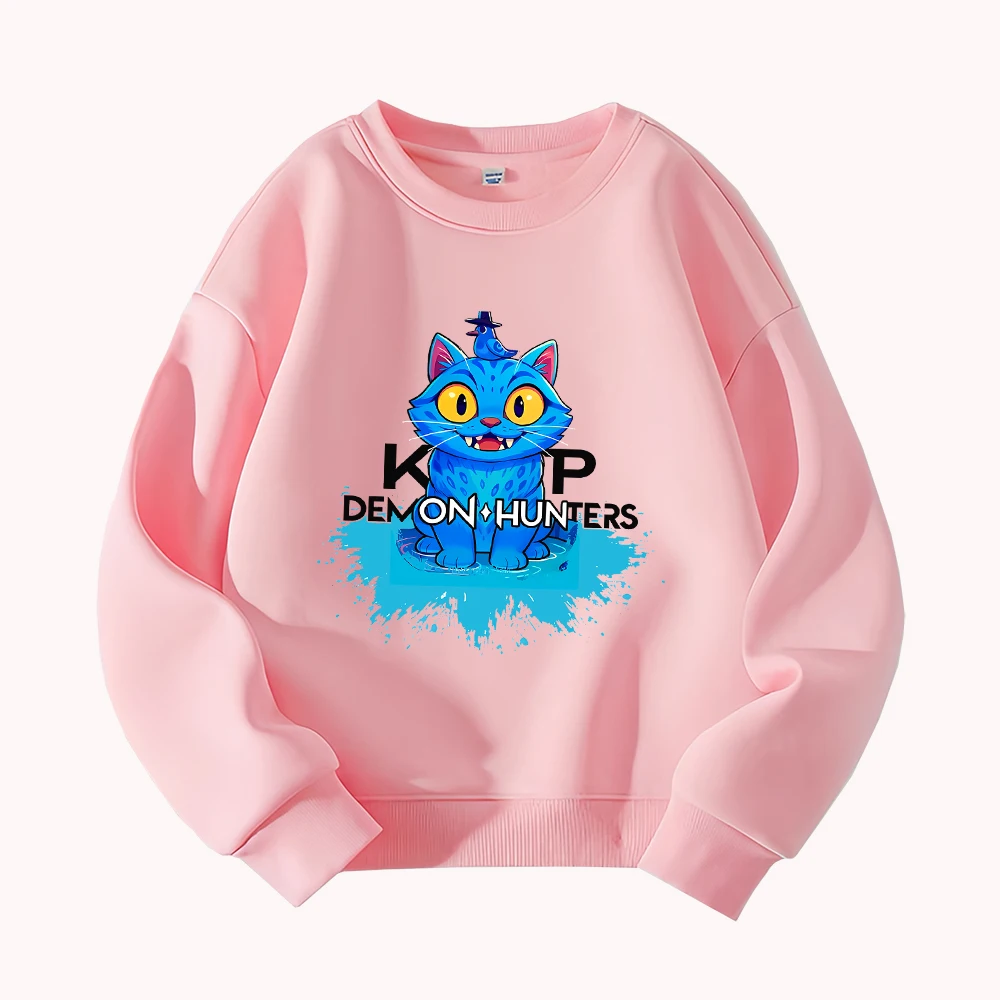 Kip Demon Hunters Blue Cat Bird Print Kids Youth Casual Round Neck Cotton Sweatshirt Top
Kip Demon Hunters Blue Cat Bird Print Kids Youth Casual Round Neck Cotton Sweatshirt Top