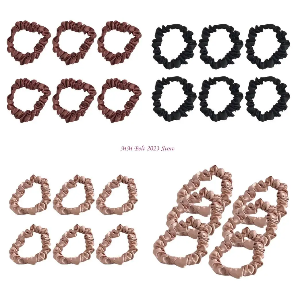 49ME Elaborate Silk Like Hair Tie for Women Hair Rings Elegant Ruched Silk Like Scrunchies Thin Hair Rope Hair Tie
49ME Elaborate Silk Like Hair Tie for Women Hair Rings Elegant Ruched Silk Like Scrunchies Thin Hair Rope Hair Tie
