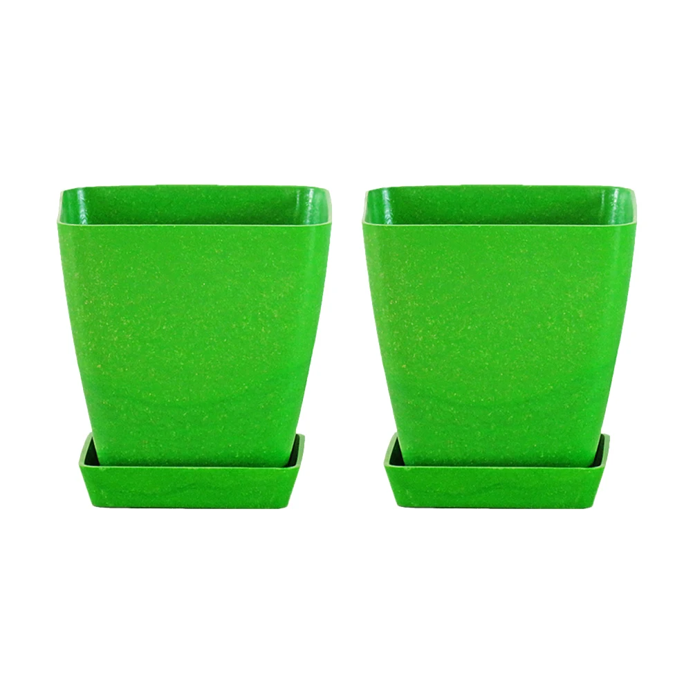 Hundred Yuan 2 Sets Nursery Flower Pots Small Square Succulent Basins Durable Lightweight Balcony Garden Decor Plant Container
Hundred Yuan 2 Sets Nursery Flower Pots Small Square Succulent Basins Durable Lightweight Balcony Garden Decor Plant Container