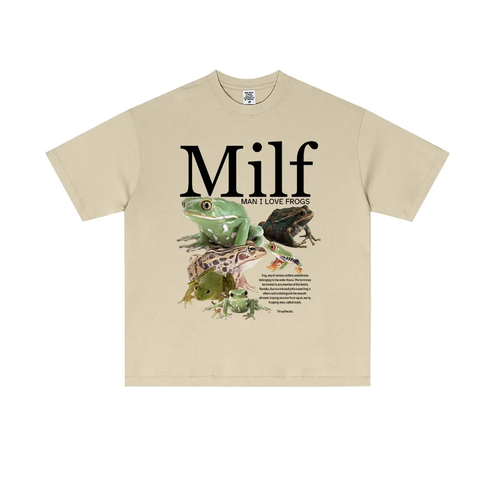 MILF Man I Love Frogs Funny Frog Amphibian Lovers Meme T Shirt Men Women Casual Cotton Vintage Short Sleeve Oversized T-shirts
MILF Man I Love Frogs Funny Frog Amphibian Lovers Meme T Shirt Men Women Casual Cotton Vintage Short Sleeve Oversized T-shirts