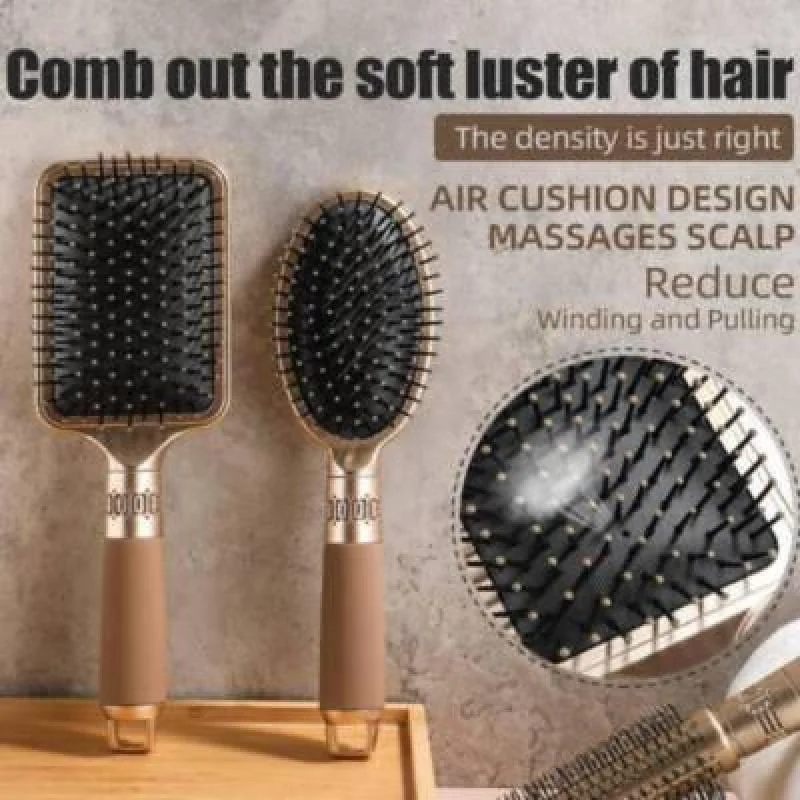 3pcs Hair Brush Set with Detangling Nylon Pins Massage Paddle Brush for Women
3pcs Hair Brush Set with Detangling Nylon Pins Massage Paddle Brush for Women