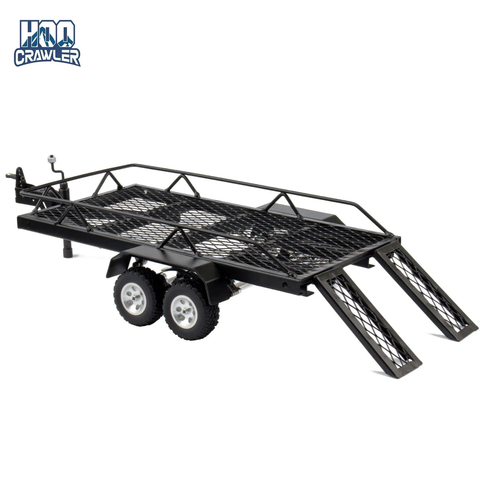 1:18 Metal Trailer for Hauling Behind Car, Metal Hitch Mount Trailer with Dual Tracks for 1/18 RC Crawler Car TRX4M
1:18 Metal Trailer for Hauling Behind Car, Metal Hitch Mount Trailer with Dual Tracks for 1/18 RC Crawler Car TRX4M