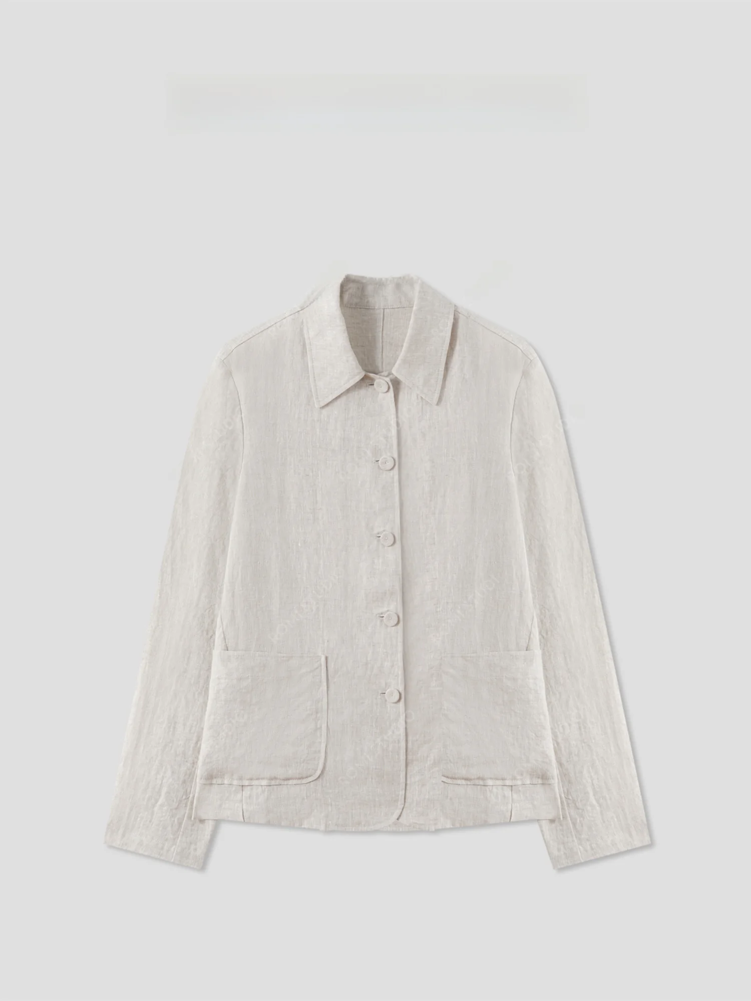 Romantic Lazy Sle Light Folded Linen ort Coat Casual Faion Women's Outerwear RWCAS6445 by Romi Studio Warmth Assurance
Romantic Lazy Sle Light Folded Linen ort Coat Casual Faion Women's Outerwear RWCAS6445 by Romi Studio Warmth Assurance