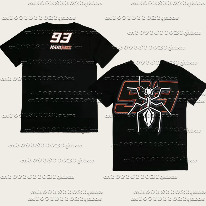 MOTOGP Motorcycle Culture Shirt Car Fan Clothing Ant Racing # 93 T-shirt Motorcycle Short Sleeve Men's and Women's MOTO
MOTOGP Motorcycle Culture Shirt Car Fan Clothing Ant Racing # 93 T-shirt Motorcycle Short Sleeve Men's and Women's MOTO