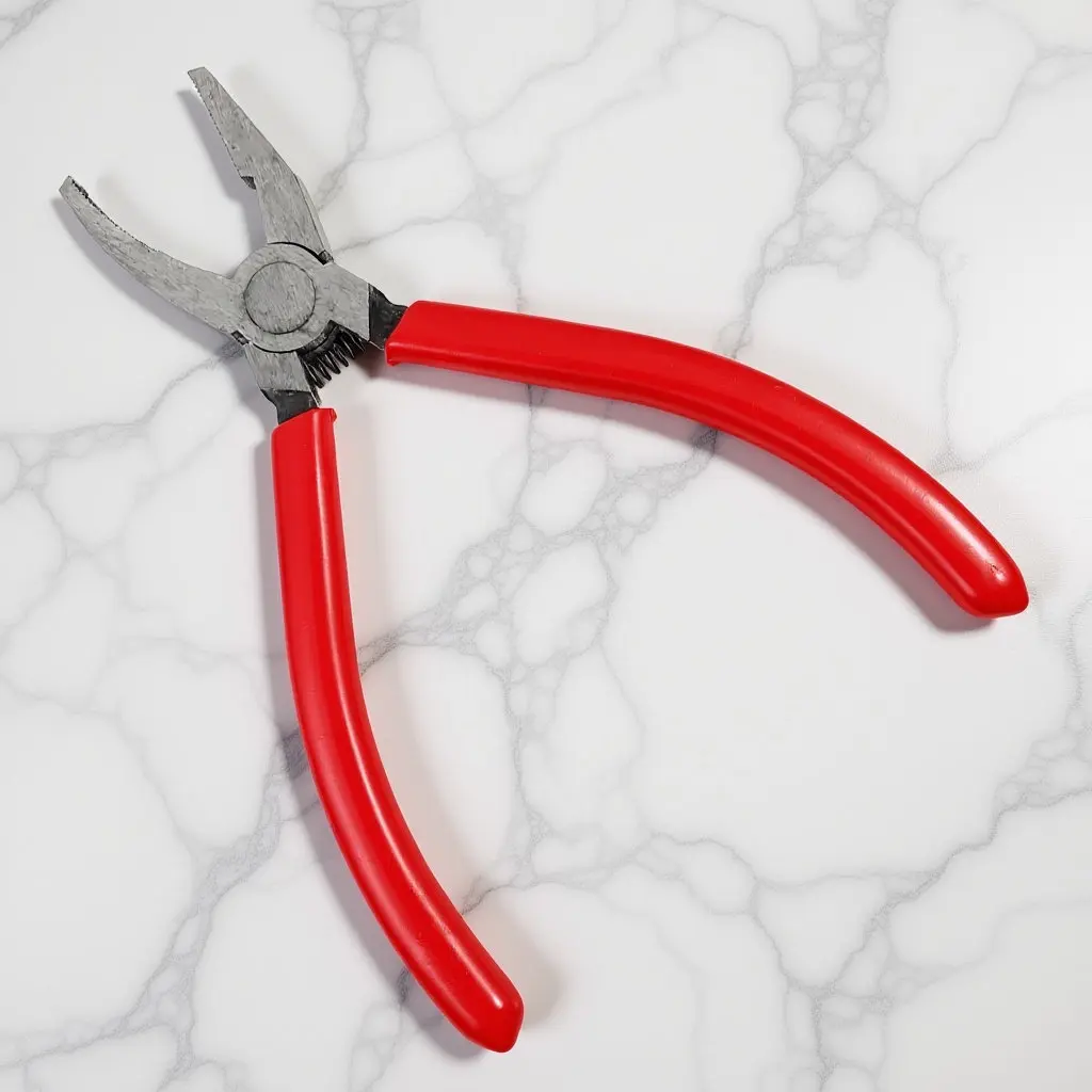 Glass Breaking Pliers Heavy Duty 6 Inch Curved Running Pliers Safe Cutting Stained Glass Tools Mosaics Breaking Tool
Glass Breaking Pliers Heavy Duty 6 Inch Curved Running Pliers Safe Cutting Stained Glass Tools Mosaics Breaking Tool