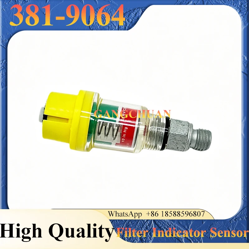 381-9064 3819064 Fuel Filter Change Indicator Sensor for E312D2 E320D E320D2 E313D2 E318D2 E323D3
381-9064 3819064 Fuel Filter Change Indicator Sensor for E312D2 E320D E320D2 E313D2 E318D2 E323D3