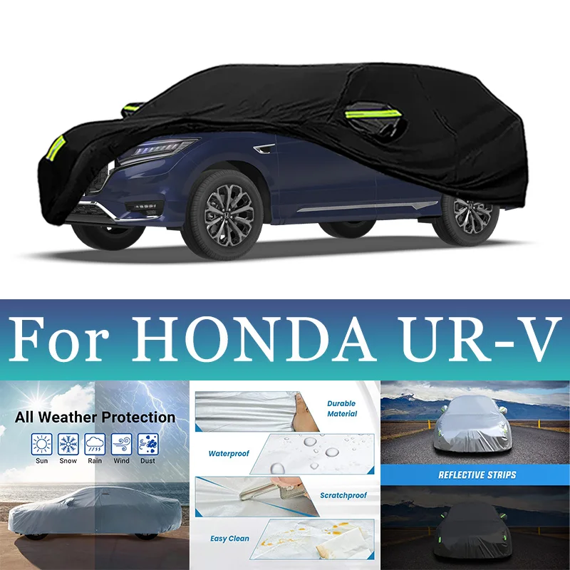  Для HONDA UR-V автомобильный чехол водонепроницаемый от града дождя защита от царапин солнцезащитный козырек морозивозащитный пылезащитный автомобильные аксессуары
Для HONDA UR-V автомобильный чехол водонепроницаемый от града дождя защита от царапин солнцезащитный козырек морозивозащитный пылезащитный автомобильные аксессуары