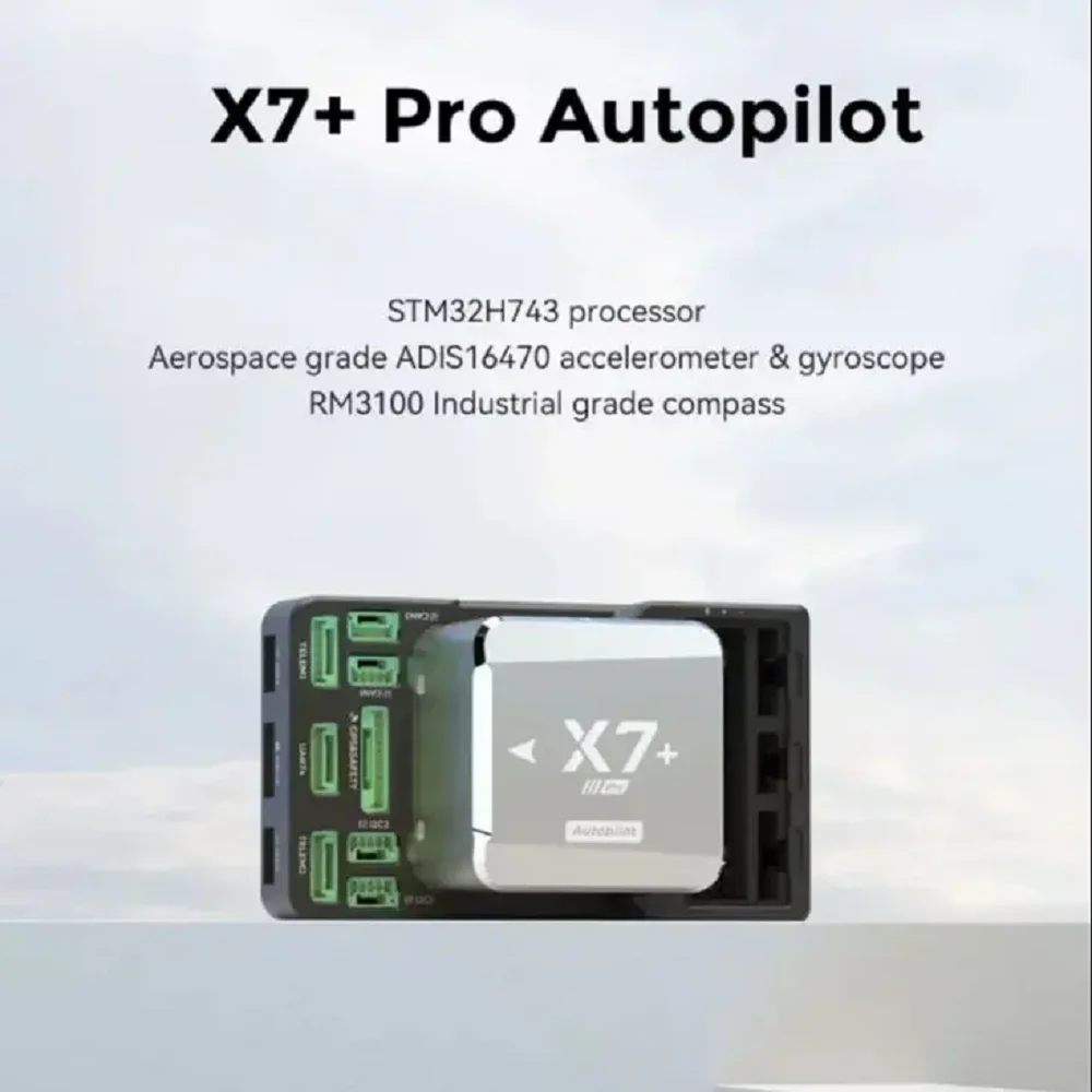 CUAV X7+ Pro Intelligent Controller UAV Flight Control Open Source System Multi-rotor Hanging
CUAV X7+ Pro Intelligent Controller UAV Flight Control Open Source System Multi-rotor Hanging
