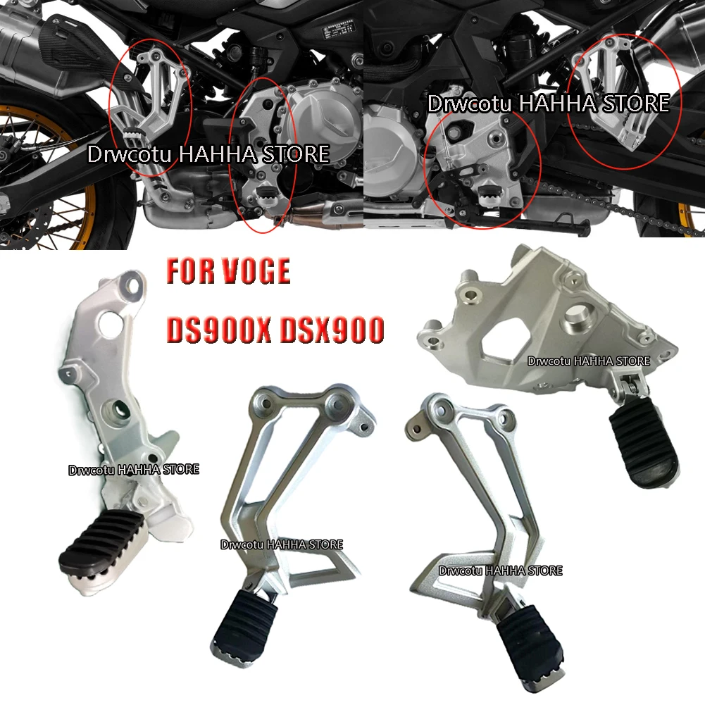 Motorcycle Front Left Right Rear Footrest Auxiliary Foot Pegs Rear Foot Pedals Assembly For LONCIN VOGE DS900X DSX900 900DSX
Motorcycle Front Left Right Rear Footrest Auxiliary Foot Pegs Rear Foot Pedals Assembly For LONCIN VOGE DS900X DSX900 900DSX