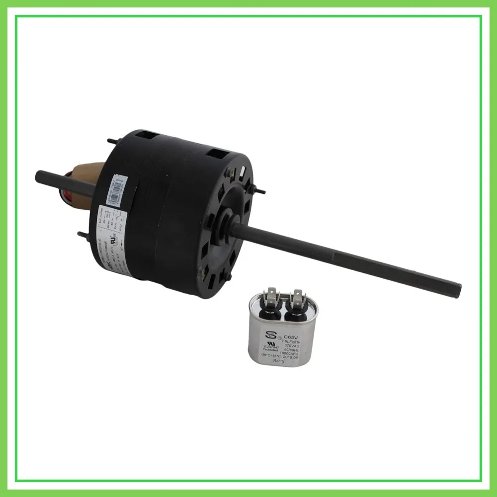 Air Conditioner Condenser Motor - 1/3 HP 1075 RPM 208-230V 2.4A 48 Frame Replacement
Air Conditioner Condenser Motor - 1/3 HP 1075 RPM 208-230V 2.4A 48 Frame Replacement