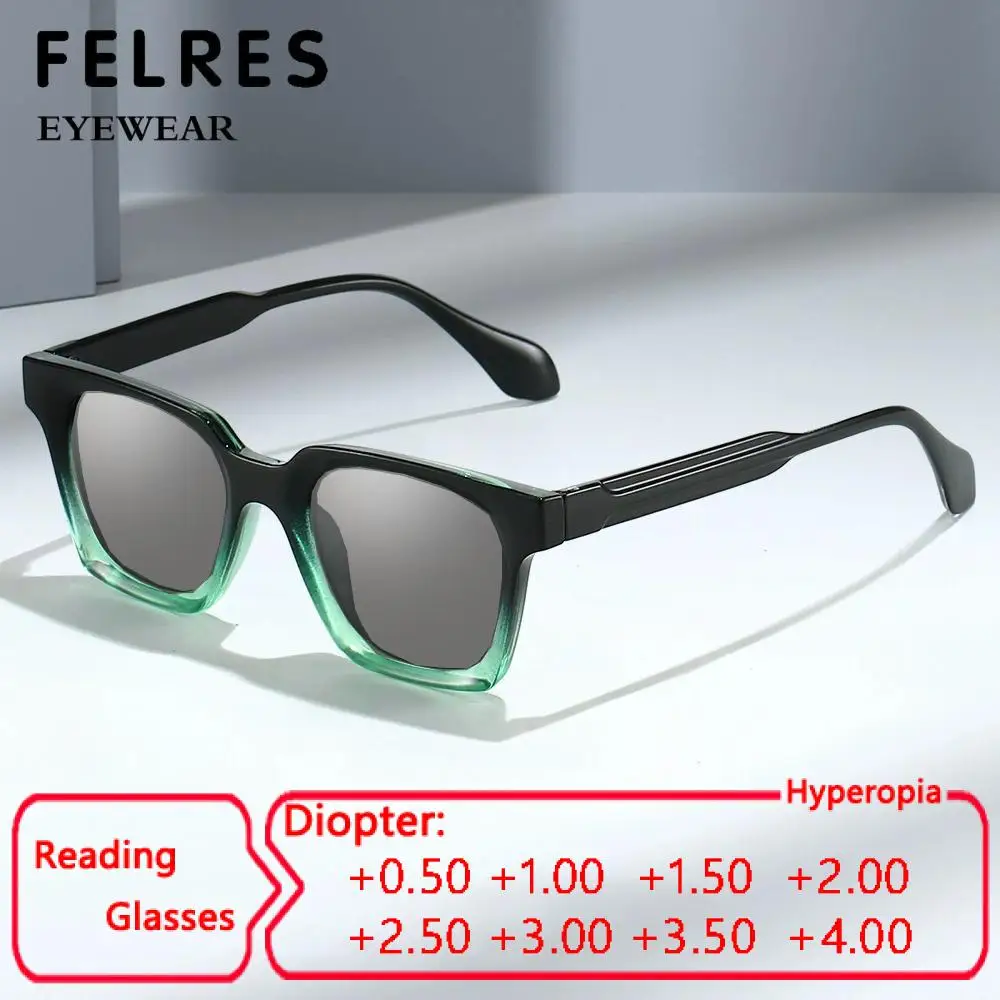 Square Sunglasses Prescription Tinted Reading Glasses Men Women Finished Presbyopic Readers Shade Outdoor Gray Sunglasses
Square Sunglasses Prescription Tinted Reading Glasses Men Women Finished Presbyopic Readers Shade Outdoor Gray Sunglasses