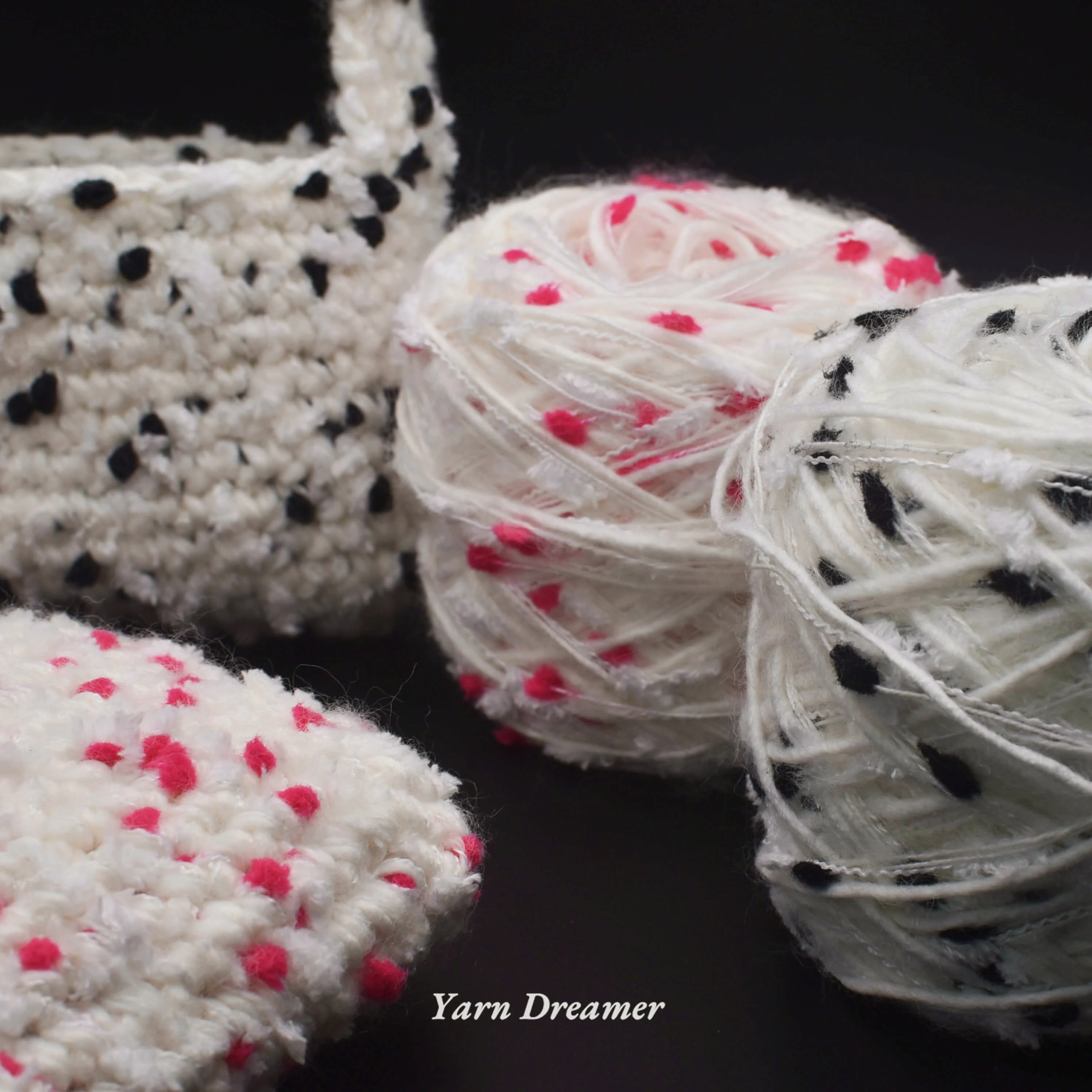 100g Polka Dots Yarn for Crochet Thread Soft Thick Yarn chunky Pink Soft Puffy Wool Yarns for Knitting and Crochet
100g Polka Dots Yarn for Crochet Thread Soft Thick Yarn chunky Pink Soft Puffy Wool Yarns for Knitting and Crochet