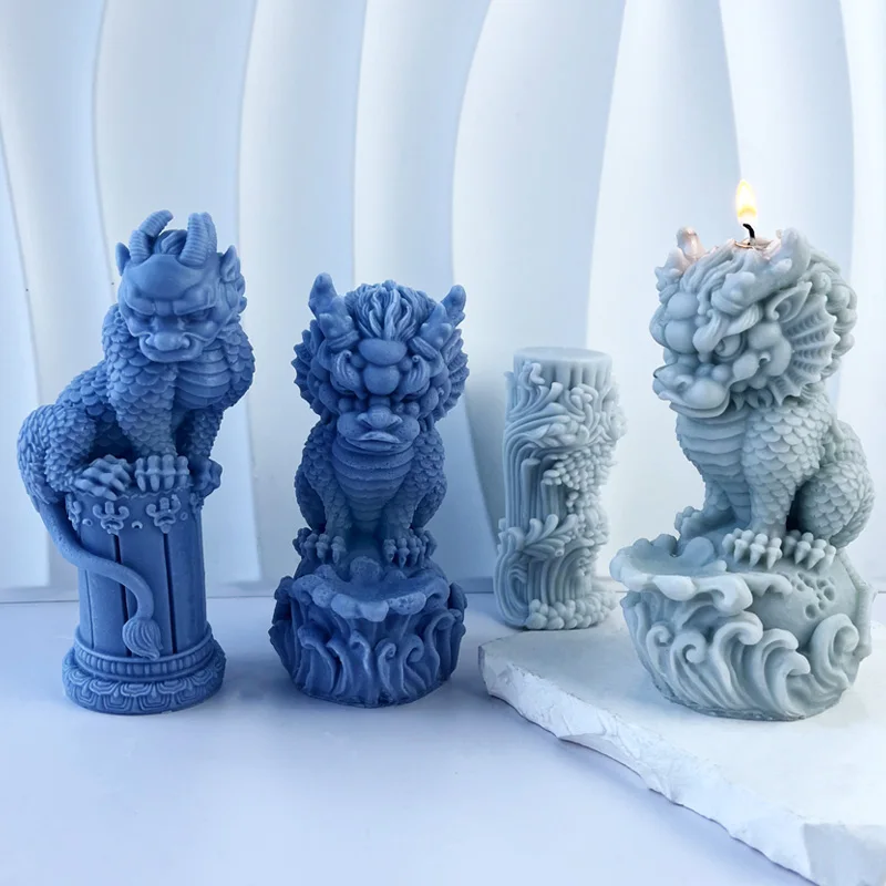 Lion Sculpture Crafts Making Molds Lion Cement Plaster Silicone Mold Lion Roman Column Home Art Decoration Candle Mould 
Lion Sculpture Crafts Making Molds Lion Cement Plaster Silicone Mold Lion Roman Column Home Art Decoration Candle Mould