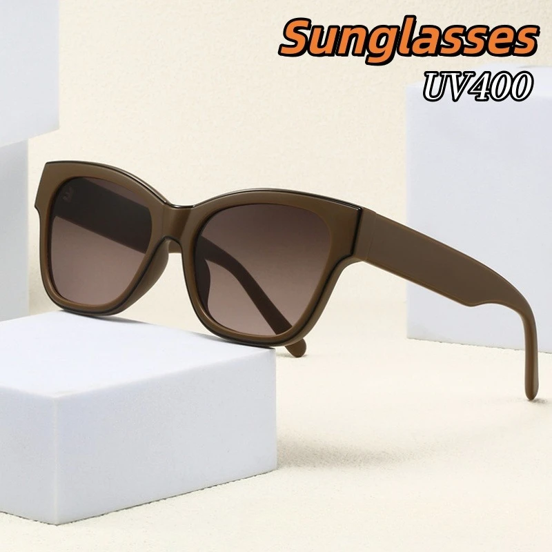 Новые высококачественные солнцезащитные очки «кошачий глаз» в крупной оправе для индивидуального стиля, уличной фотографии, с защитой от УФ-излучения, элегантные очки-маска
Новые высококачественные солнцезащитные очки «кошачий глаз» в крупной оправе для индивидуального стиля, уличной фотографии, с защитой от УФ-излучения, элегантные очки-маска