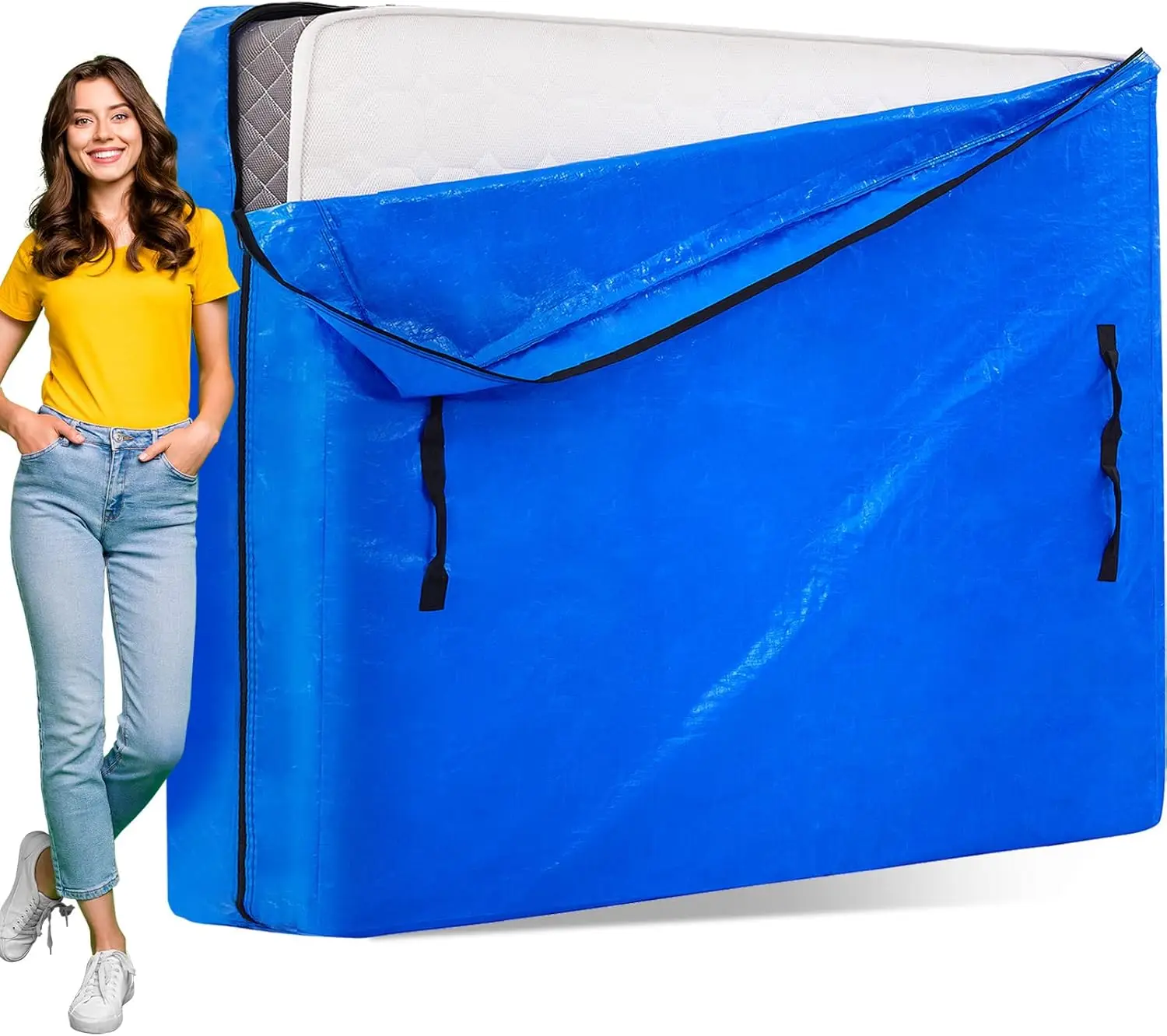 Mattr Bags For Moving And Storage - Full Xl- Heavy Duty Tarp Reusable Mattr Storage Bag,Easy Carrier Mattr Moving Cover,Moving
Mattr Bags For Moving And Storage - Full Xl- Heavy Duty Tarp Reusable Mattr Storage Bag,Easy Carrier Mattr Moving Cover,Moving