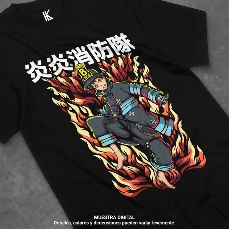 Remera de Shinra Kusakabe V2 Vintage Special Unisex T-shirt Anime Shirt,Soft Tee All Size
Remera de Shinra Kusakabe V2 Vintage Special Unisex T-shirt Anime Shirt,Soft Tee All Size