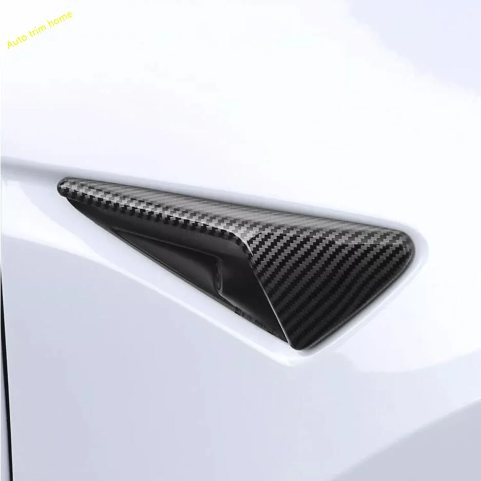 ABS Carbon Fiber Camera Protector Leaf Board Decoration on Shark Gills Panel Cover Trim For Tesla Model 3 2024 + Car Accessories
ABS Carbon Fiber Camera Protector Leaf Board Decoration on Shark Gills Panel Cover Trim For Tesla Model 3 2024 + Car Accessories