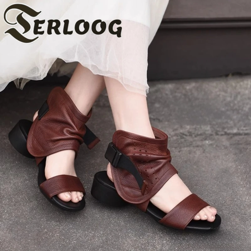 Summer New Women Cool Boots Sandals Ankle Heeled Shoes Fashion Chunky Slippers 2025 Brand Slinhgback Woman Pumps Party Sandalias
Summer New Women Cool Boots Sandals Ankle Heeled Shoes Fashion Chunky Slippers 2025 Brand Slinhgback Woman Pumps Party Sandalias