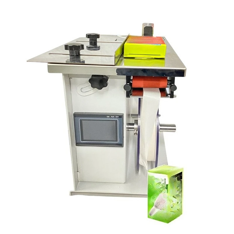 Semi-automatic round label sealing label labeling machine packaging box self-adhesive labeling equipment carton
Semi-automatic round label sealing label labeling machine packaging box self-adhesive labeling equipment carton