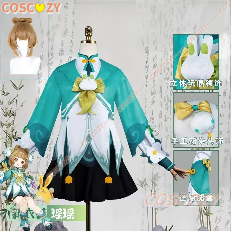 Genshin Impact Cosplay Yao Yao Cosplay Costume Wig Lantern Rite RAINLIT BAMBOO REVERIE Kawaii Chinese Styles Dress Christmas
Genshin Impact Cosplay Yao Yao Cosplay Costume Wig Lantern Rite RAINLIT BAMBOO REVERIE Kawaii Chinese Styles Dress Christmas