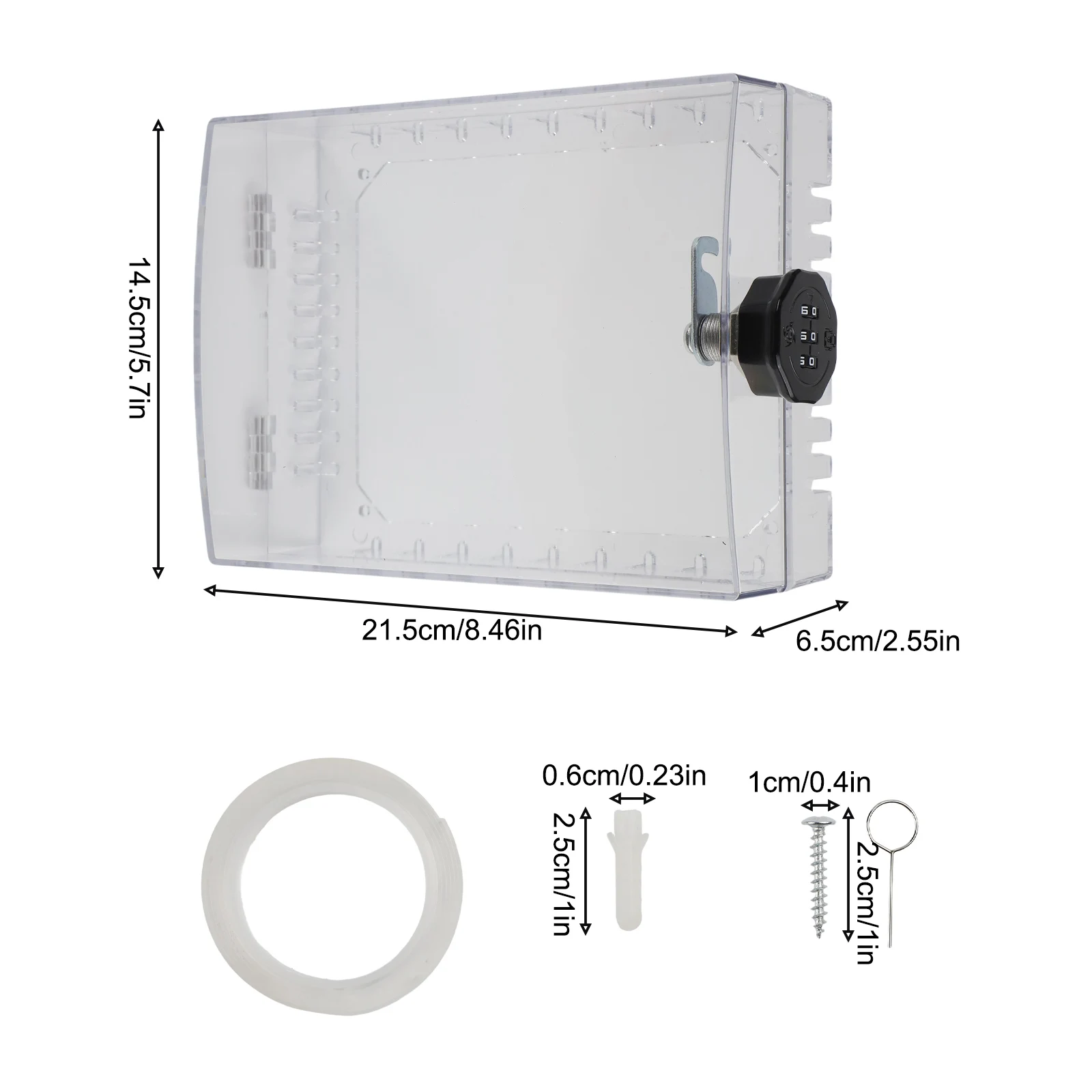 Combination Lock Thermostat Cover for Wall-mounted Devices Featuring Ventilation Child Safety Design and Mounting Flexibility
Combination Lock Thermostat Cover for Wall-mounted Devices Featuring Ventilation Child Safety Design and Mounting Flexibility