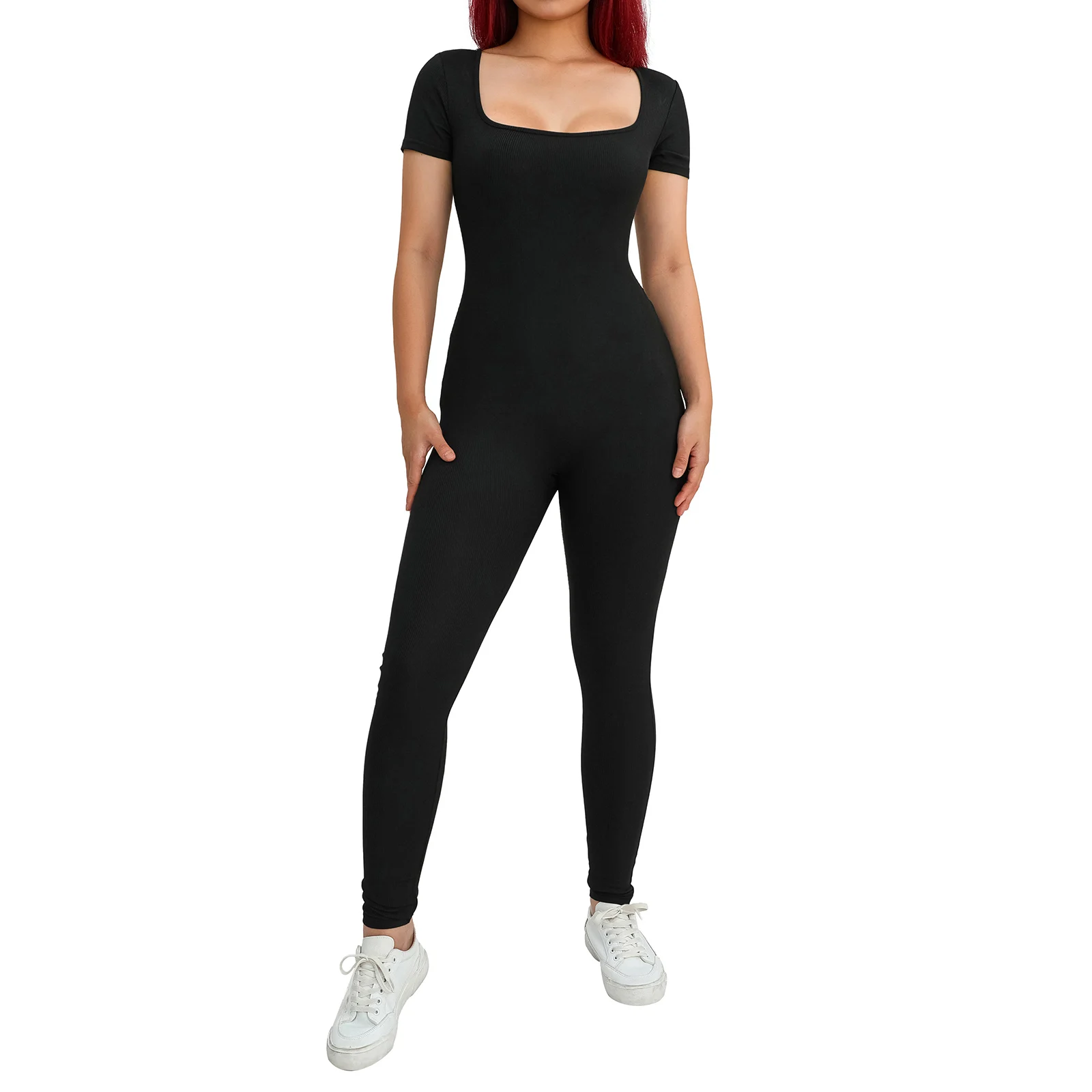 Women s Short Sleeveless Yoga Jumpsuits High Waisted Workout Bodycon Square Neck Sport Exercise Jumpsuits
Women s Short Sleeveless Yoga Jumpsuits High Waisted Workout Bodycon Square Neck Sport Exercise Jumpsuits