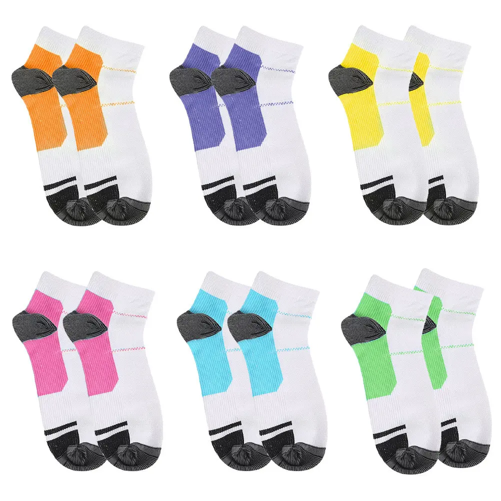 6Pairs Breathable Compression Sports Socks Elastic Ankle Support Sweat Releasing Running Fitness Outdoor Socks
6Pairs Breathable Compression Sports Socks Elastic Ankle Support Sweat Releasing Running Fitness Outdoor Socks