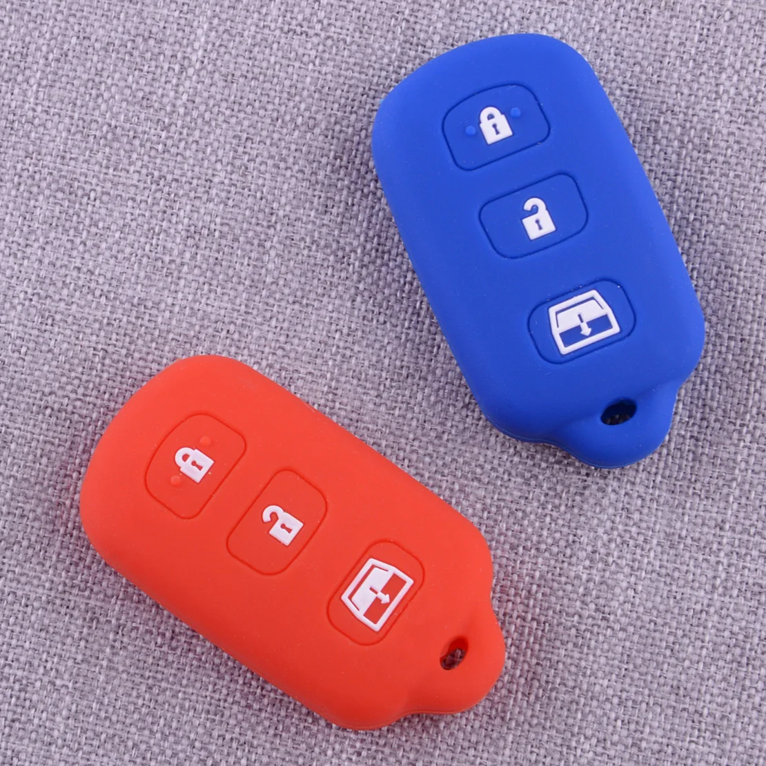 HYQ12BBX HYQ12BAN 2pcs Silicone Key Fob Cover Case GQ43VT14T Fit for Toyota 4Runner Sequoia Matrix 2008 2007 2006 2005 2004 2003
HYQ12BBX HYQ12BAN 2pcs Silicone Key Fob Cover Case GQ43VT14T Fit for Toyota 4Runner Sequoia Matrix 2008 2007 2006 2005 2004 2003