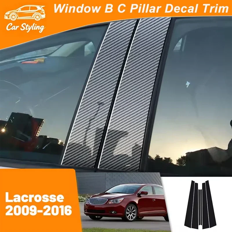 For Buick Lacrosse 2009-2016 2010 2011 2012 2013 2014 Carbon Fiber Window Door Column Deal B C Pillar Post Cover Trim Sticker
For Buick Lacrosse 2009-2016 2010 2011 2012 2013 2014 Carbon Fiber Window Door Column Deal B C Pillar Post Cover Trim Sticker