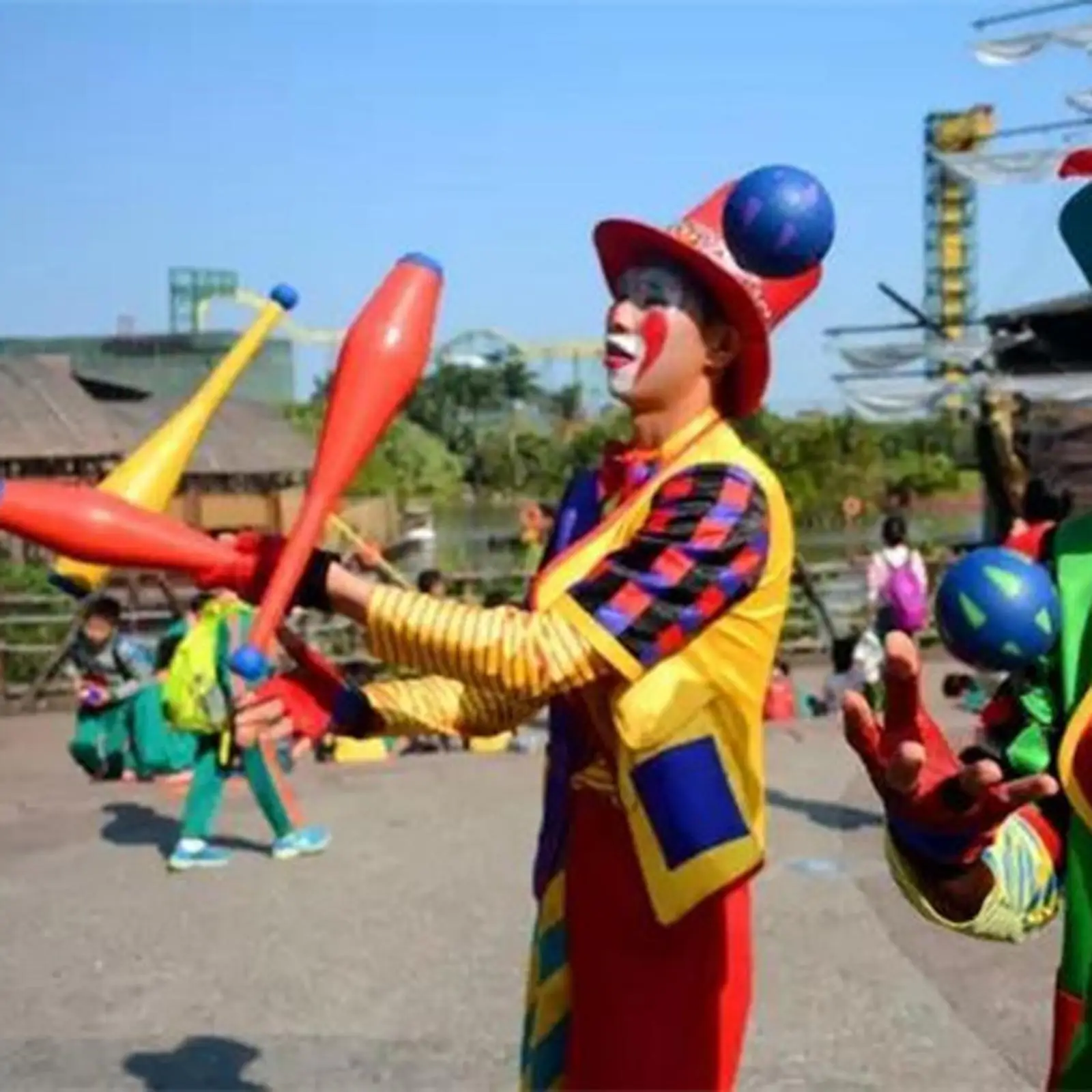 Pro Juggling Clubs Sticks Ultralight for Clown Children School Exercise Act
Pro Juggling Clubs Sticks Ultralight for Clown Children School Exercise Act
