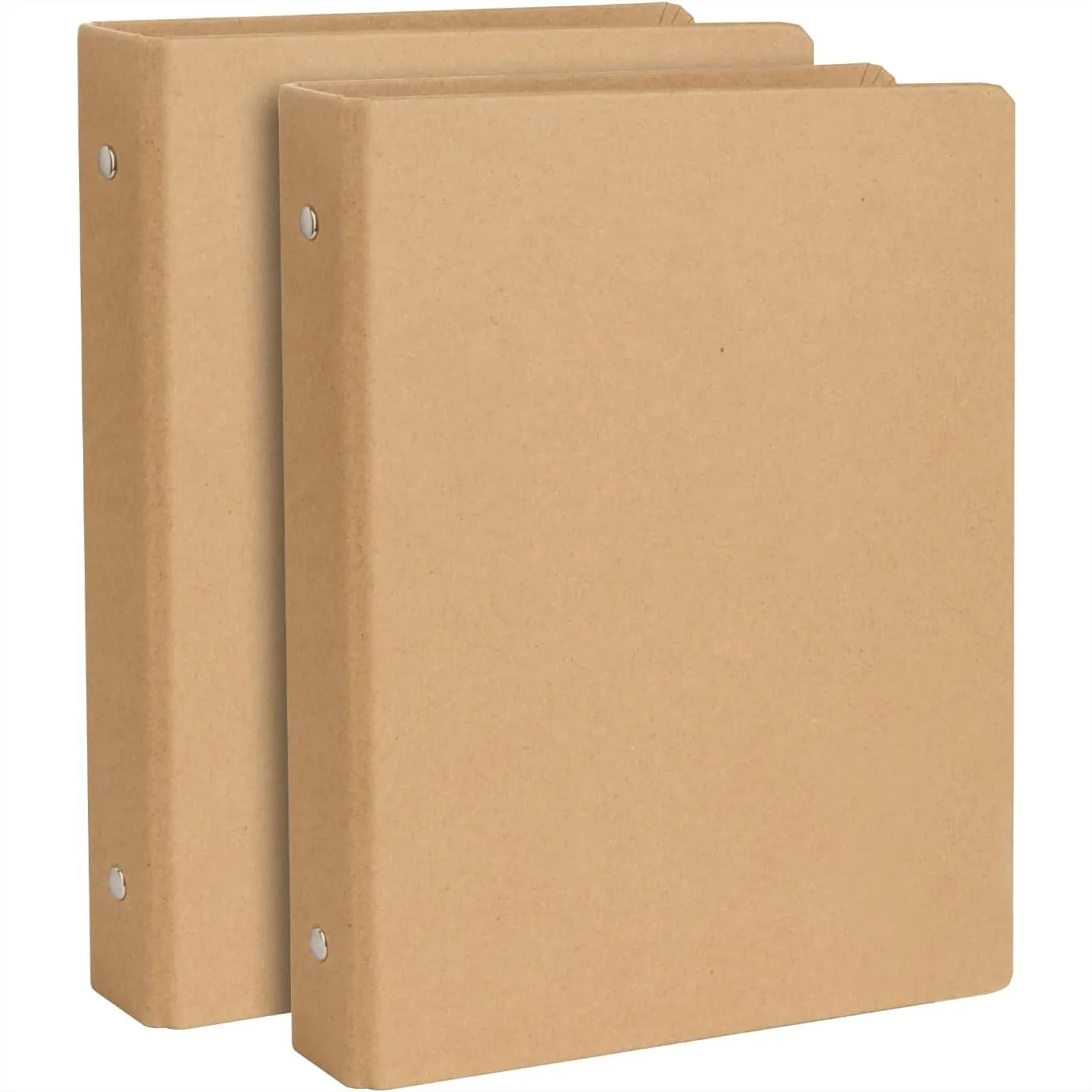 A5 Kraft Binder 6-Round Rings 2 Pack, Durable Hard Cover for Journal, Notebook, Refill Paper, Holds 200 Sheets
A5 Kraft Binder 6-Round Rings 2 Pack, Durable Hard Cover for Journal, Notebook, Refill Paper, Holds 200 Sheets