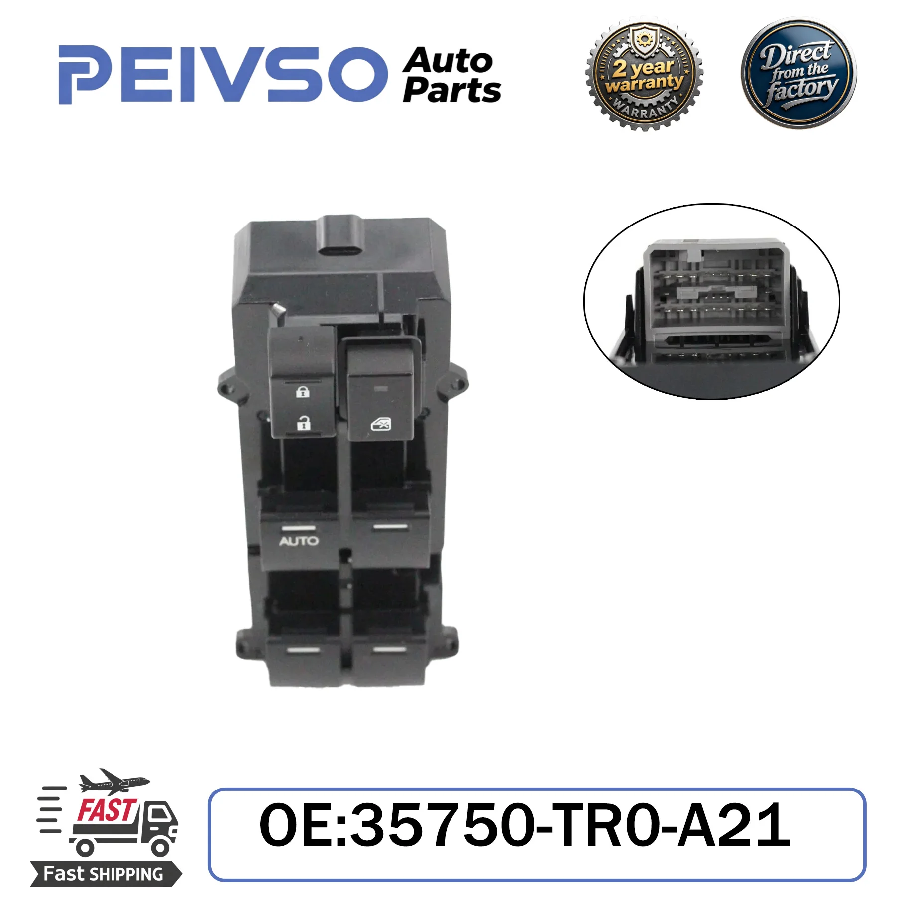 26Pin LHD Left Driver Side Master Control Window Switch 35750-T0A-A01 35750-T0A-H01 for 2012-2017 Honda Civic 2012-2015 CR-V
26Pin LHD Left Driver Side Master Control Window Switch 35750-T0A-A01 35750-T0A-H01 for 2012-2017 Honda Civic 2012-2015 CR-V