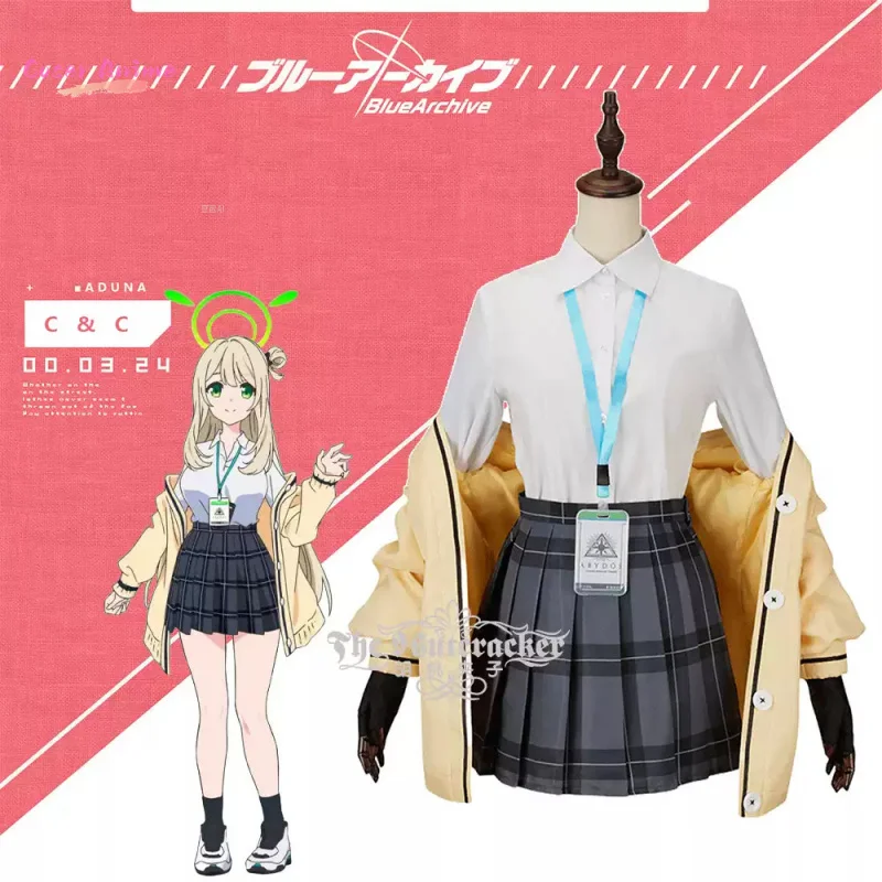 Blue Archive Izayoi Nonomi Cosplay Costume Cos Game Anime Party Uniform Hallowen Play Role Clothes Clothing
Blue Archive Izayoi Nonomi Cosplay Costume Cos Game Anime Party Uniform Hallowen Play Role Clothes Clothing