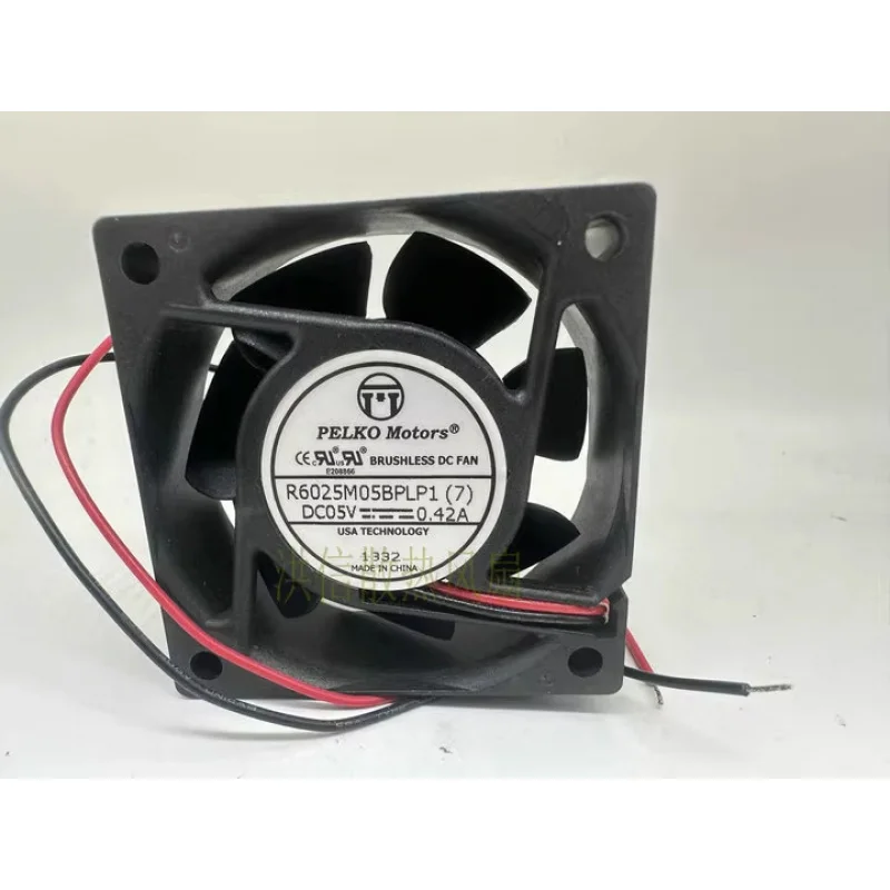 HTS...1pcs PELKO Motors R6025M05BPLP1 (7) DC5V 0.42A 2-wire cooling fan 60*25mm
HTS...1pcs PELKO Motors R6025M05BPLP1 (7) DC5V 0.42A 2-wire cooling fan 60*25mm