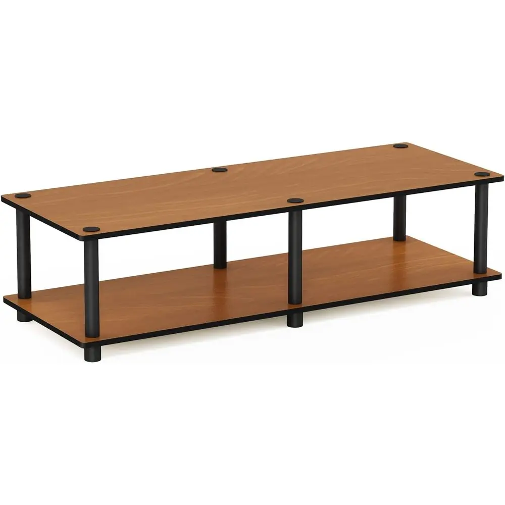 2-Tier Cherry Entertainment Center for TVs up to 46 with Open Shelves
2-Tier Cherry Entertainment Center for TVs up to 46 with Open Shelves