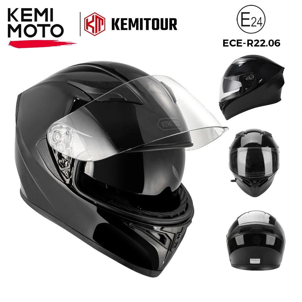 KEMITOUR ECE Racing Moto Helmet Full Face Motorcycle Helmet Adult Motorbike Helmets For Touring Riding Motocross
KEMITOUR ECE Racing Moto Helmet Full Face Motorcycle Helmet Adult Motorbike Helmets For Touring Riding Motocross