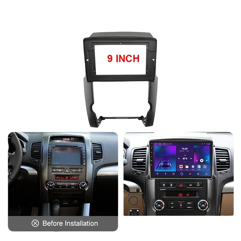 For 2009-2012 KIA SORENTO Audio Dash Kits Frame Facia Panel Player DVD Screen Frame 10 Inch(Matte Black)
For 2009-2012 KIA SORENTO Audio Dash Kits Frame Facia Panel Player DVD Screen Frame 10 Inch(Matte Black)