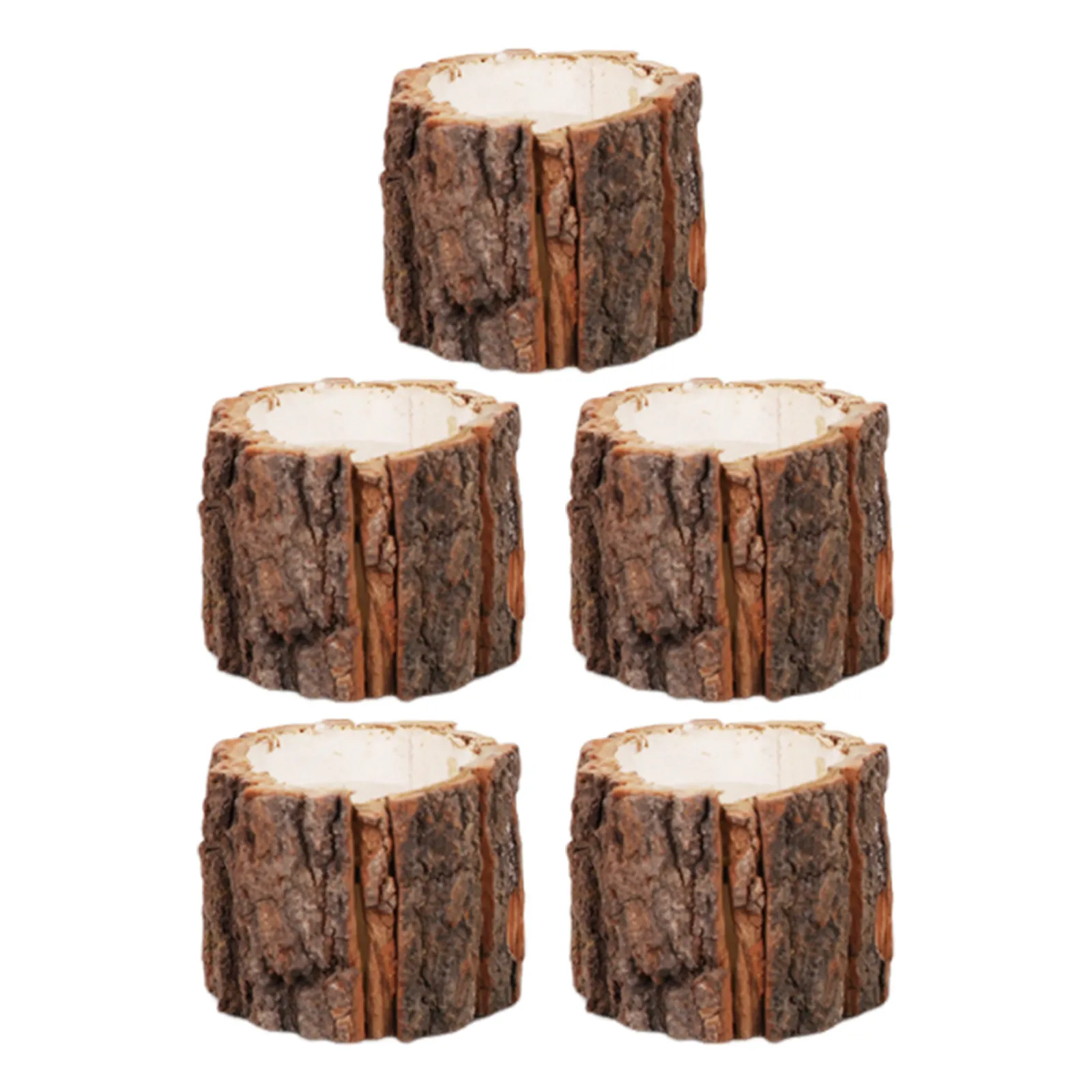 5Pcs Wood Desk Organiser with Creative Bark Design Pencil Cups for Desk Stationery Storage Functional Office School Supplies
5Pcs Wood Desk Organiser with Creative Bark Design Pencil Cups for Desk Stationery Storage Functional Office School Supplies