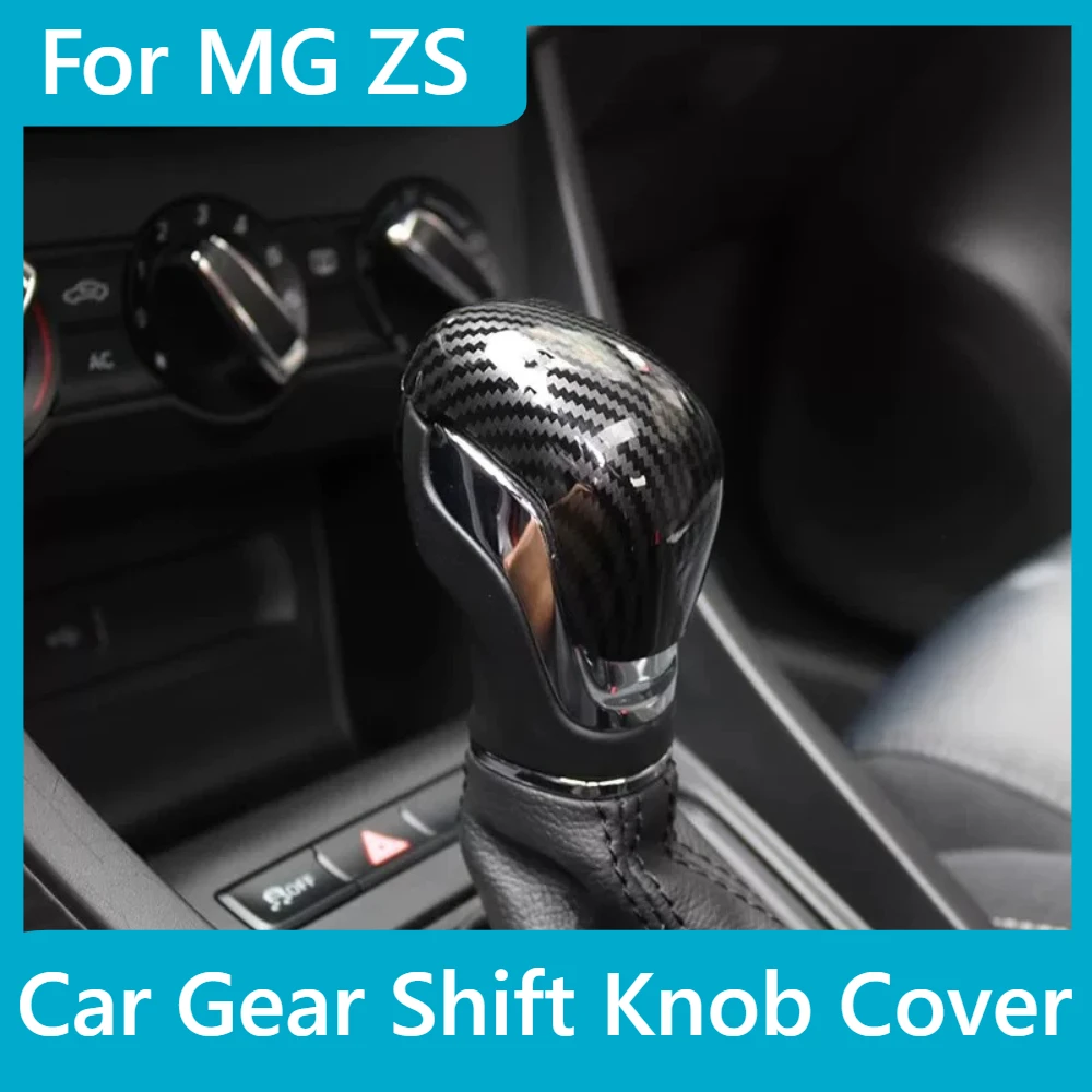 For MG ZS Car Gear Shift Knob Cover Carbon Fiber Stripes Wear Resistant Anti-slip Decor Protector Cover Car Interior Accessories
For MG ZS Car Gear Shift Knob Cover Carbon Fiber Stripes Wear Resistant Anti-slip Decor Protector Cover Car Interior Accessories