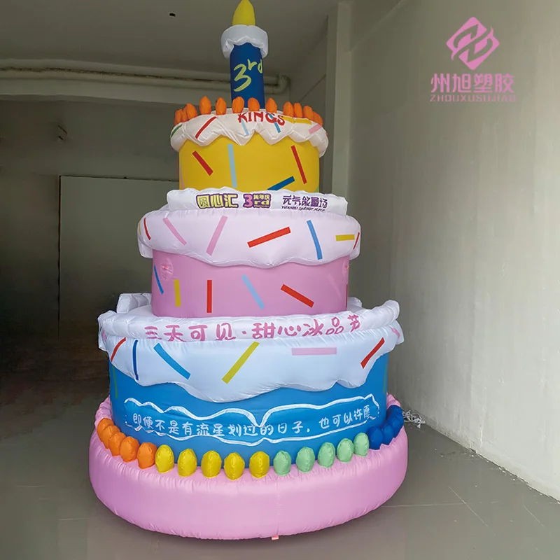 Inflatable candy birthday cake air mold company anniversary celebration holiday milk tea dessert lighting props decoration
Inflatable candy birthday cake air mold company anniversary celebration holiday milk tea dessert lighting props decoration
