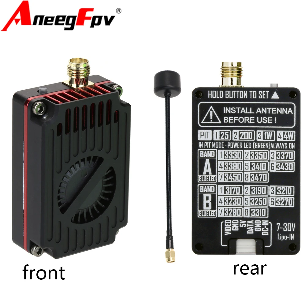 RUSHFPV Over Shoot 3.3G 4W VTX Supports IRC Tramp Protocol 7-30V Video Transmitter 3.3GHz Glasses VRX Module FPV Long Range Dron
RUSHFPV Over Shoot 3.3G 4W VTX Supports IRC Tramp Protocol 7-30V Video Transmitter 3.3GHz Glasses VRX Module FPV Long Range Dron