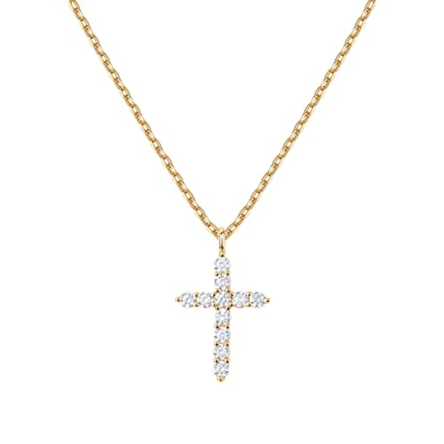 PAVOI Cubic Zirconia Cross Necklace for Women Cross Faith Pendant Necklaces
PAVOI Cubic Zirconia Cross Necklace for Women Cross Faith Pendant Necklaces