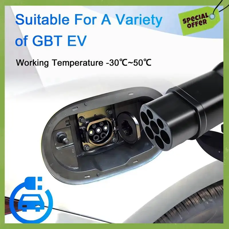 Leading-Edge-EV Charging Adapter Type1 To GBT Conversion Kit 32A SAE J1772 For GBT Electric Vehicles, Compatible With J1772 Char
Leading-Edge-EV Charging Adapter Type1 To GBT Conversion Kit 32A SAE J1772 For GBT Electric Vehicles, Compatible With J1772 Char