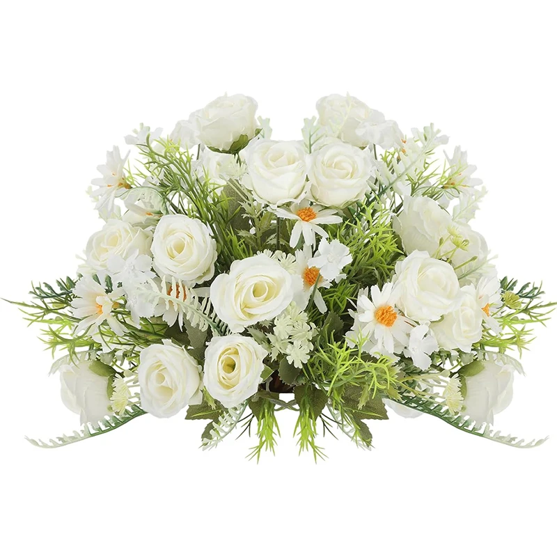 30cm Fake Rose Artificial Flower 1/3Pcs Silk Artificial White Bouquet Flower for Wedding Party Bride Decora DIY Home Ornament
30cm Fake Rose Artificial Flower 1/3Pcs Silk Artificial White Bouquet Flower for Wedding Party Bride Decora DIY Home Ornament