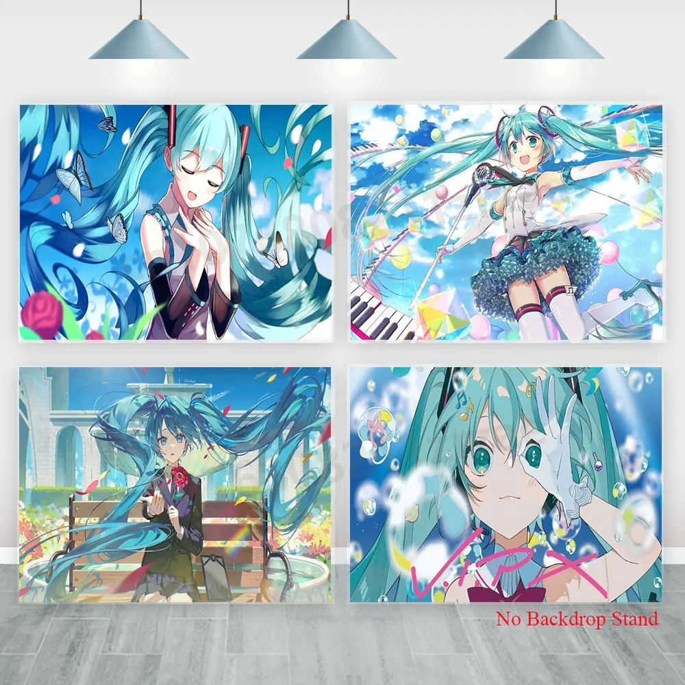 Hatsune Miku Background Girls Kids Party Cartoon Cover Children's Birthday Baby Shower Bedroom Decor Photography Backdrop Props
Hatsune Miku Background Girls Kids Party Cartoon Cover Children's Birthday Baby Shower Bedroom Decor Photography Backdrop Props
