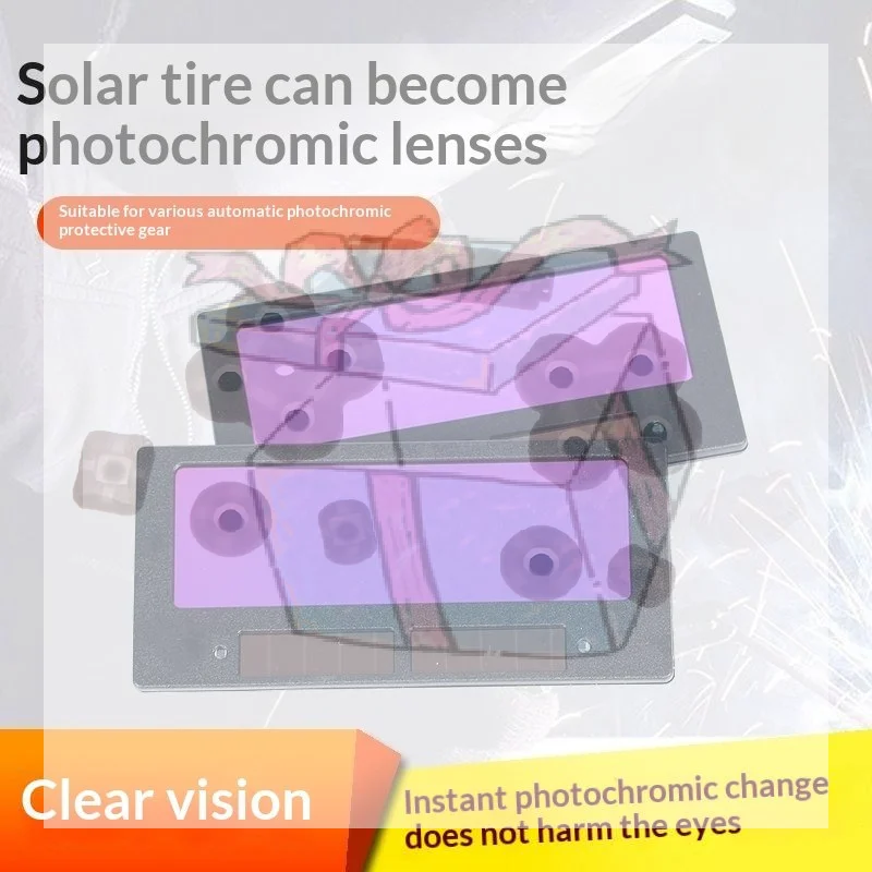 【CC】Solar Powered Auto Darkening Welding Lens With Instant Dimming Clear View For Professional Welding Work
【CC】Solar Powered Auto Darkening Welding Lens With Instant Dimming Clear View For Professional Welding Work