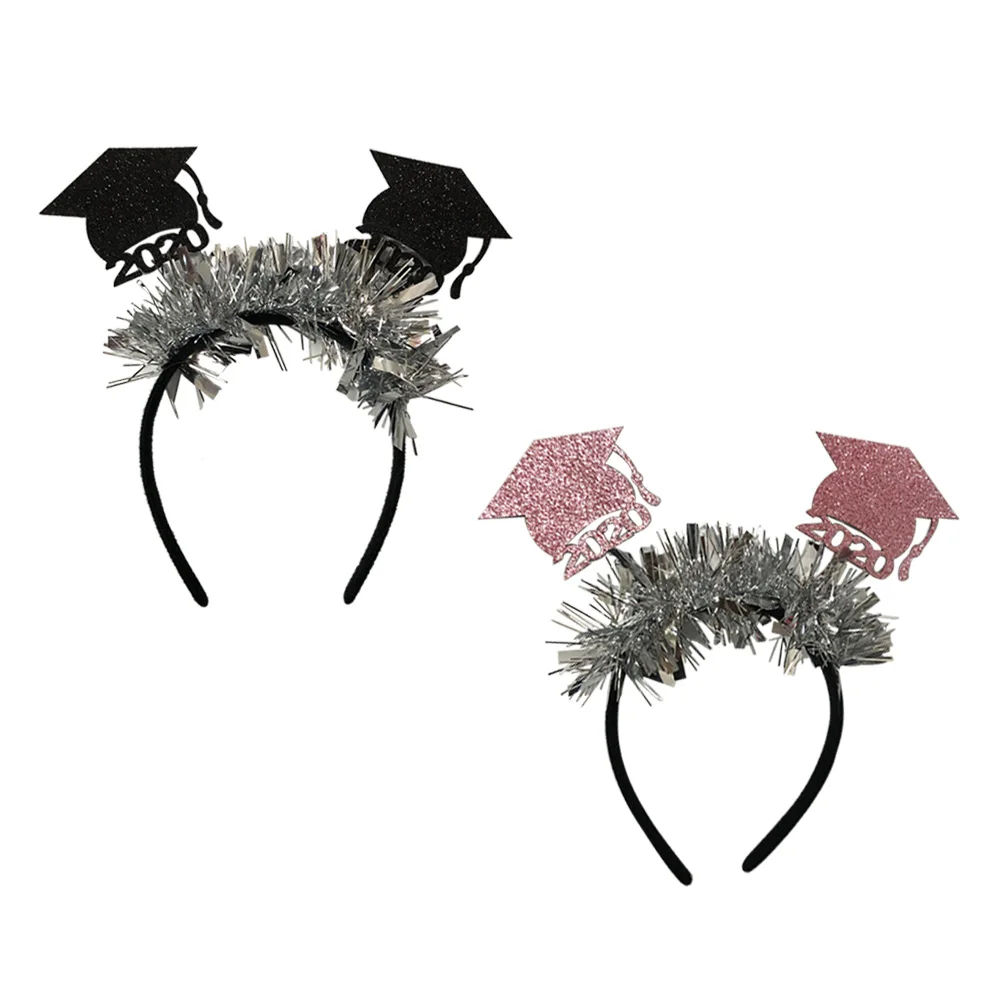 2Pcs Cap Headband Mini Doctor Hat Hair Hoop Stylish Headdress Glitter Graduation Themed Hairband Decorative
2Pcs Cap Headband Mini Doctor Hat Hair Hoop Stylish Headdress Glitter Graduation Themed Hairband Decorative